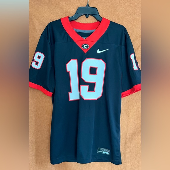 Nike Other - Georgia Bulldogs #19 Brock Bowers Black Jersey – Men’s Large (Official)